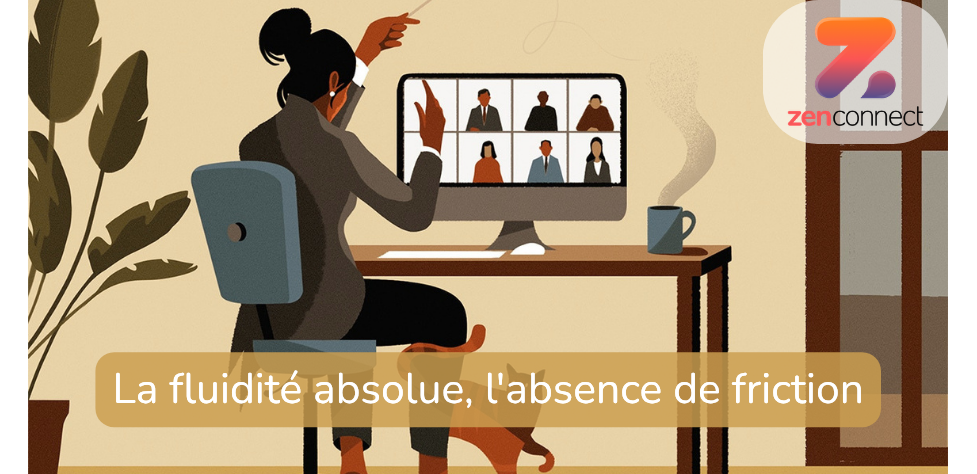 Article de blog : Travail Hybride en 2026 : Comment ZenConnect élimine la "Friction Digitale" de vos espaces de collaboration